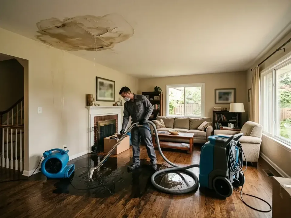 attic-pipe-burst-ceiling-drip-008 — frequently asked questions, Water Damage Restoration & Carpet Care in Oliver Springs, TN